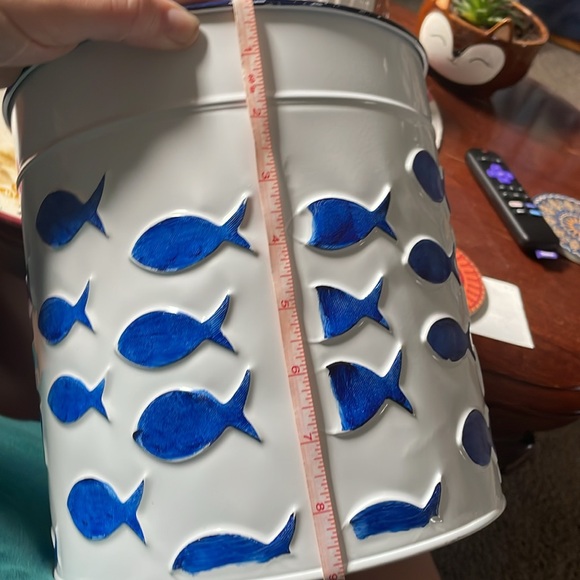 Three piece metal fish planter - Picture 4 of 6